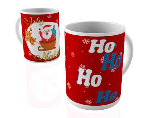 Caneca Feliz Natal 2U Presentes