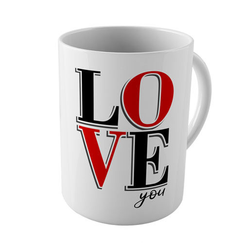 Caneca Love You to you presentes