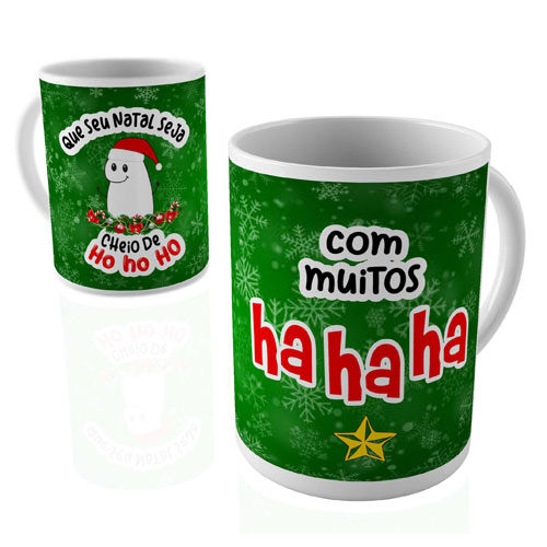 Caneca Flork desejo de natal loja 2U